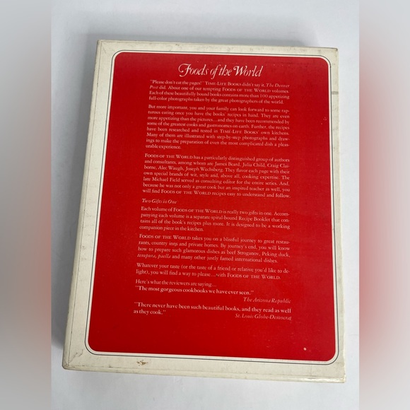 Vintage 1968 TIME LIFE FOODS OF THE WORLD: COOKING OF CHINA BOX SET Chinese Food - Picture 4 of 12